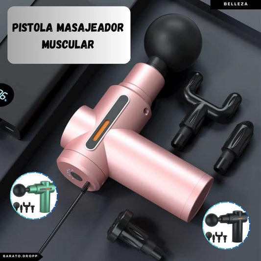 PISTOLA MASAJEADORA MUSCULAR