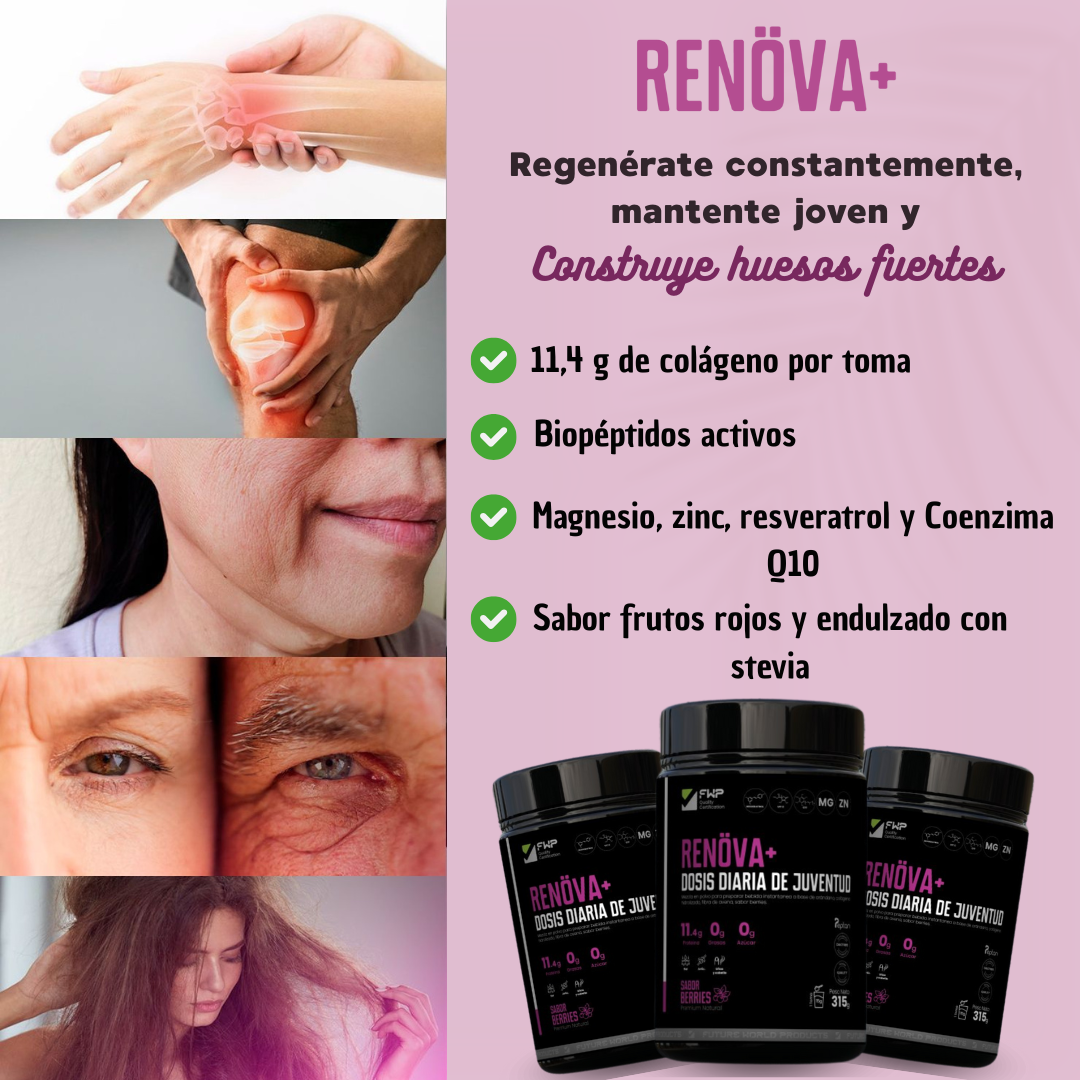 COLÁGENO DOBLEMENTE HIDROLIZADO RENOVA+