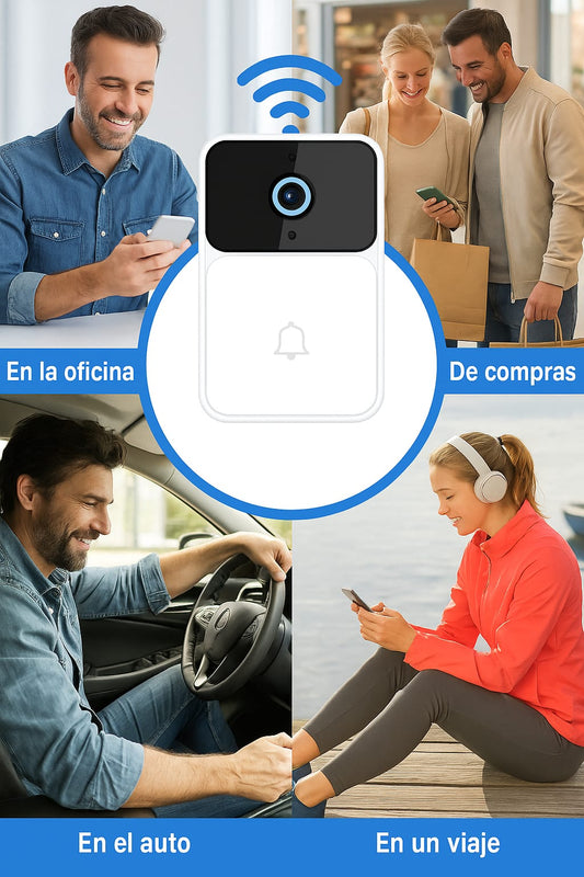 Timbre Inteligente con Cámara – Seguridad y Comodidad en un Solo Dispositivo