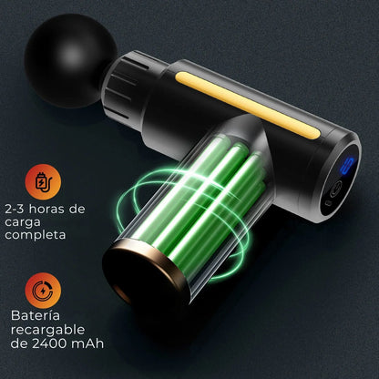 PISTOLA MASAJEADORA MUSCULAR